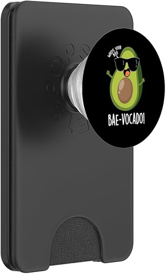 Bae-vocado Funny Avocado Pun PopSockets PopWallet for MagSafe