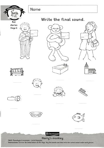 Literacy Edition Storyworlds Stage 6, Animal World, Workbook (Paperback Book)