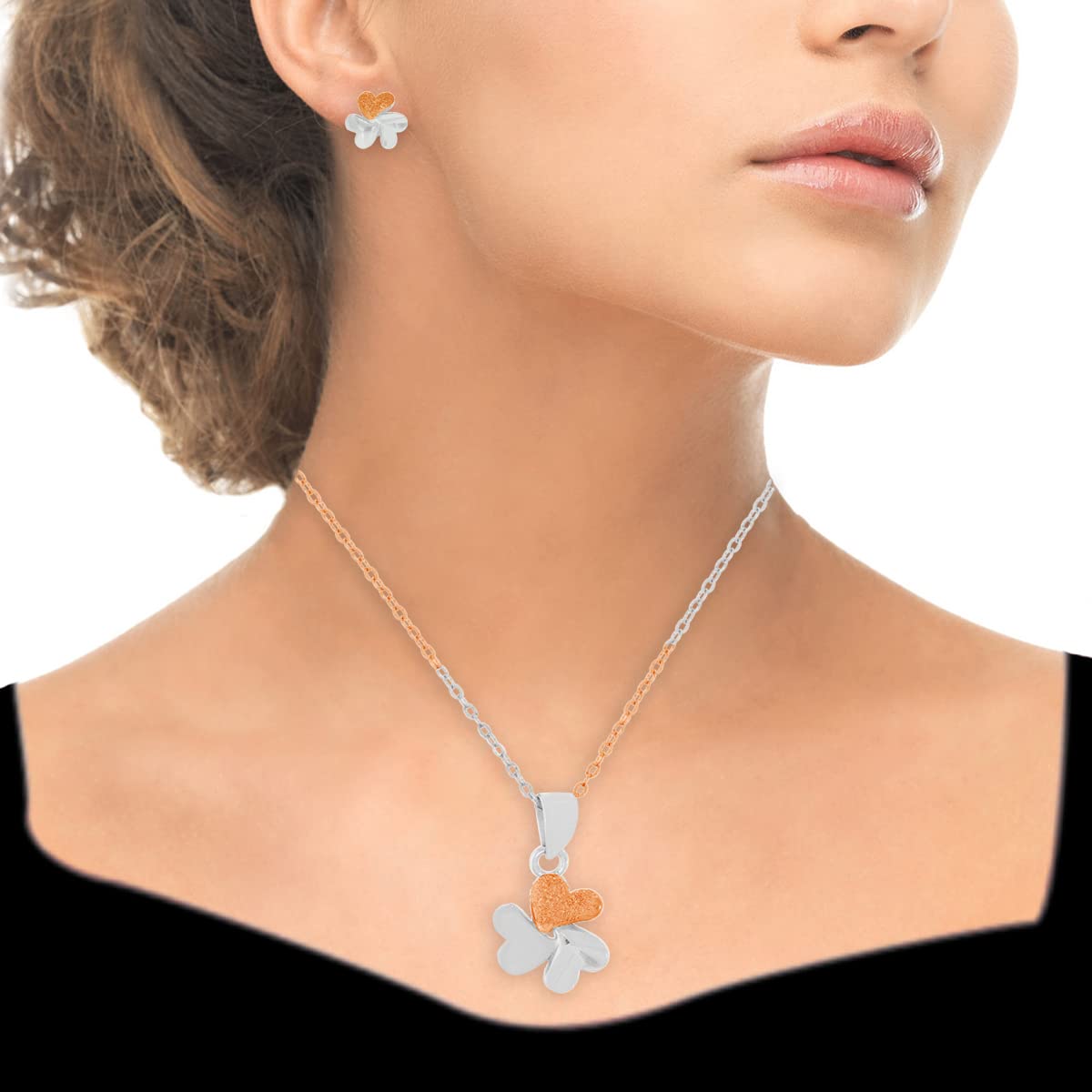 ANAYRA - Juego de colgantes de plata para mujer, joyería de plata 925 pura, colgante de plata para mujer, juego de joyas con colgante, regalo de cumpleaños para mamá, regalo de aniversario para ella,