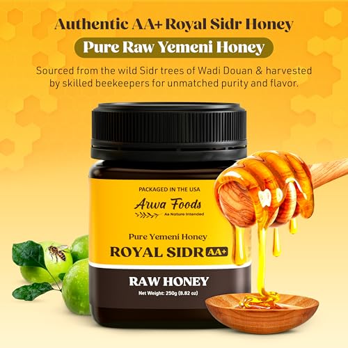 Miel Royal Sidr AA+ Cruda 250g Arwa Foods miniatura 3