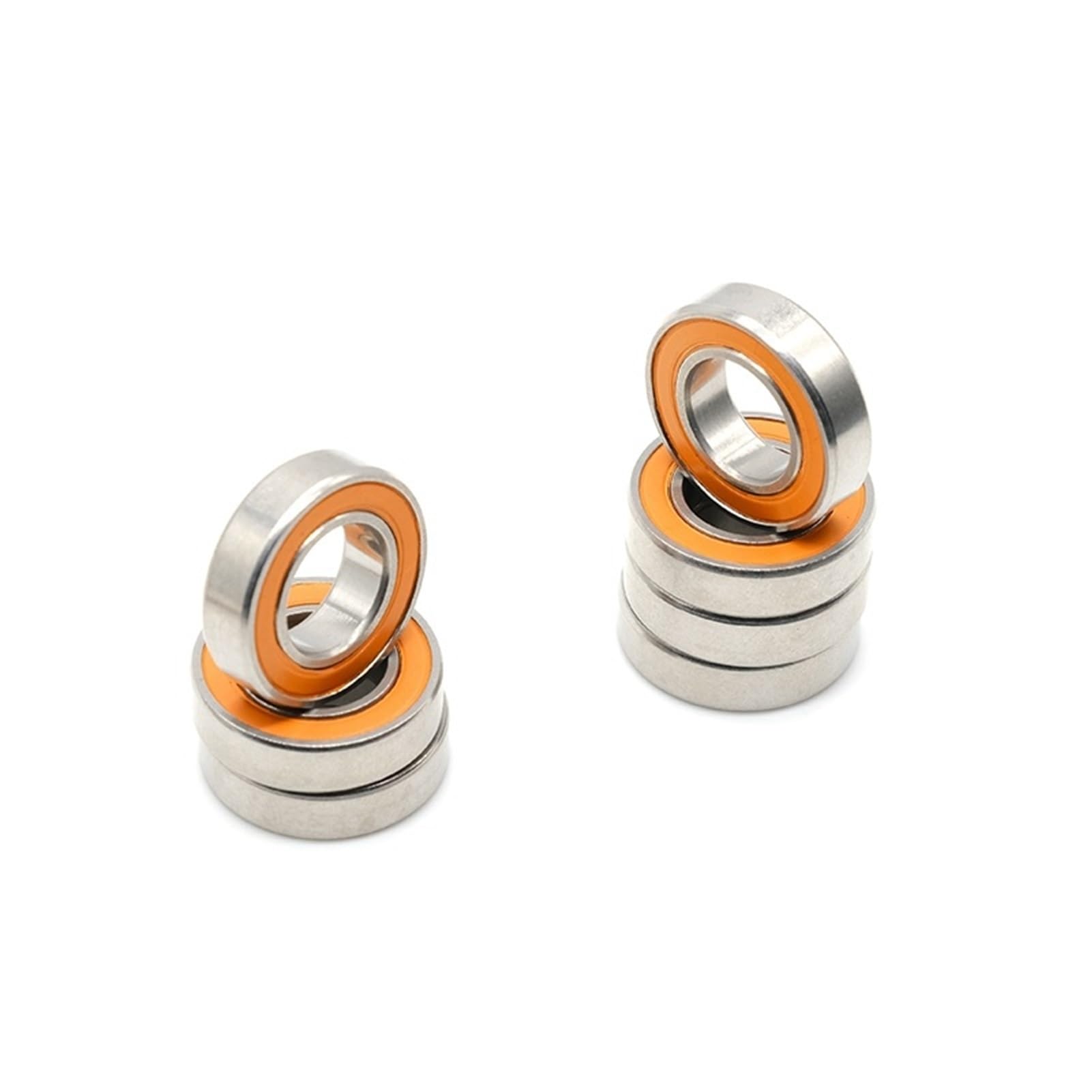 Cuscinetti a sfere a gola profonda 10 pezzi S6701-2RS CB cuscinetto ceramico ibrido 12x18x4mm tubo sottile acciaio inossidabile cuscinetto a sfere ceramico ibrido Si3N4