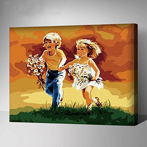 Made4uPaint By Numbers Kits for Children Beginner Level Acrylics Painting Kits (Chindhood G018)