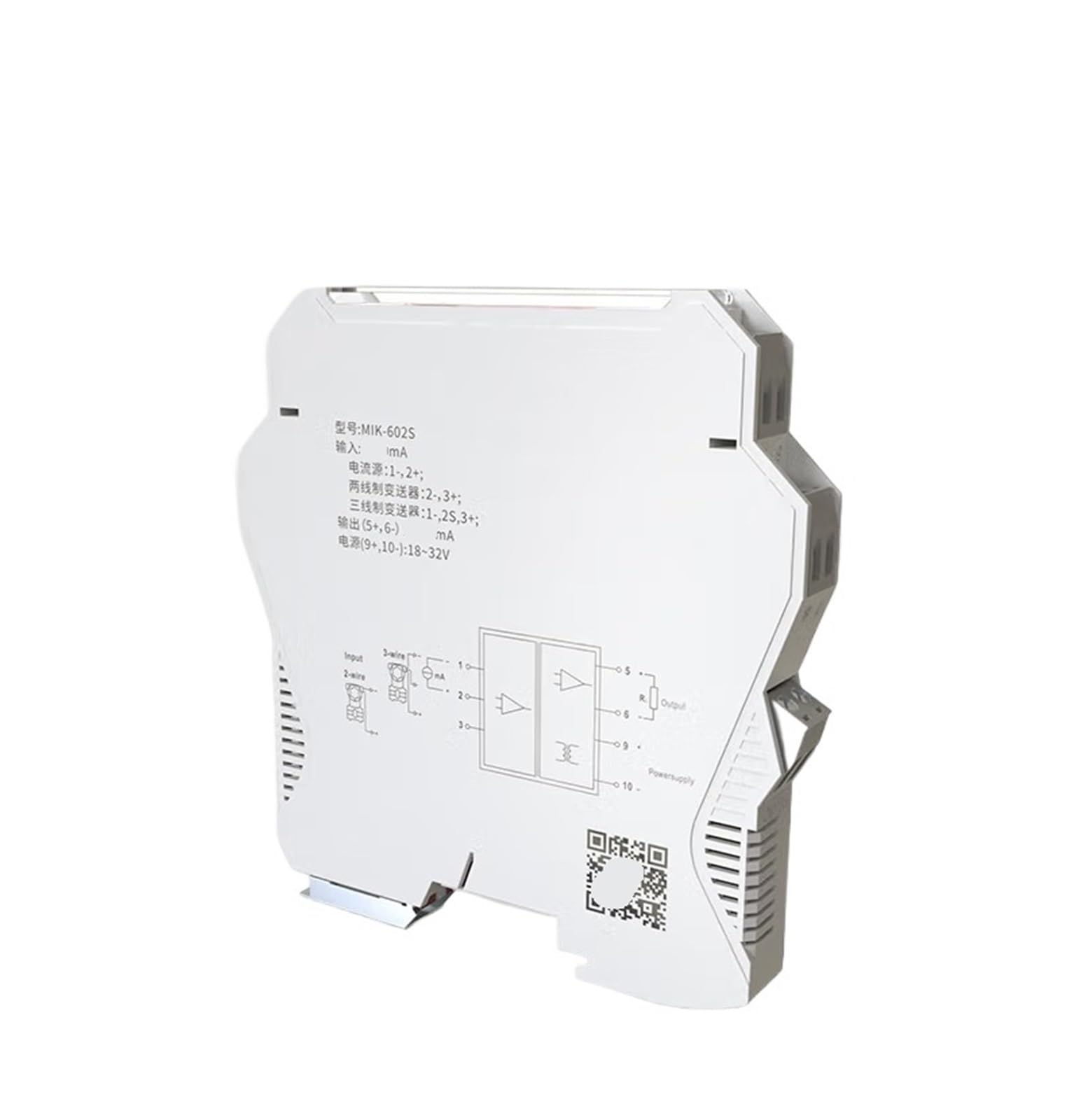 Isolateur de signal 4-20 mA barrière de sécurité avec double sortie 0-10V