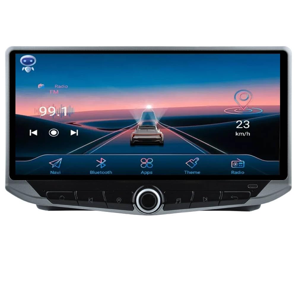 10.9 inch QLED Android Autoradio Stereo voor Fiat Ducato Peugeot Boxer