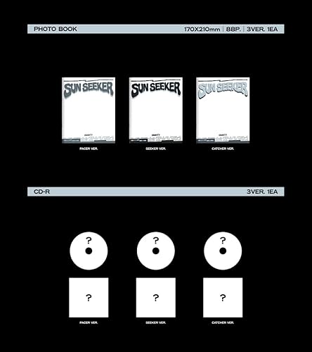 Vista 3 de CRAVITY - 6º Mini álbum SUN SEEKER (PACER ver.)