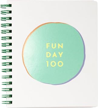 Iroha Publishing Daily Journal FUN DAY100 1 Year One Word Diary No Date One Page Per Day MINT GFUN-03