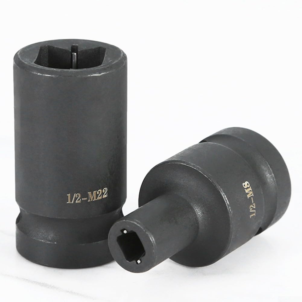 For Square Screw Tap Socket, 12 Driver for Electric Wrench, M6 for M24 Tapping (for M24)
