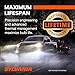SYLVANIA H11 LED Ultra - Fog Lights For Cars and Trucks - Headlight Bulbs for Off Road Powersports - 6000k Cool White LED Light - Maximum Lifespan - No Polarity - DIY Upgrade