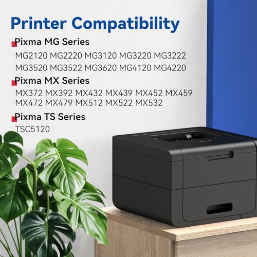 GoFlowmo Compatible Ink Cartridge Replacement for Canon 240XL 240 PG240 XL Black use for MG3600 MG3620 MG2120 MG2220 MG3220 MG3520 MG3620 MG4120 MG4220 TS5120 MX522 MX532 MX472 Printer(Black,2-Pack) — view 3