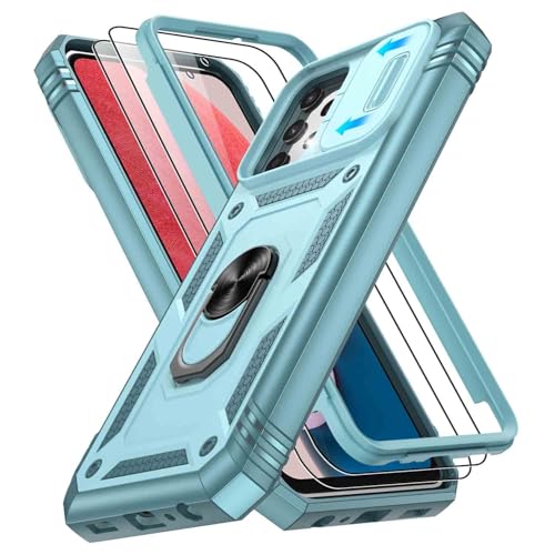 Coque Samsung Galaxy A13 4G verte idéale pour l'extérieur et voyages