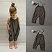 Franterd Baby Girls Straps Rompers, Kid Jumpsuits Piece Pants Clothing