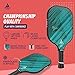 JOOLA Journey Pickleball Paddle – Fiberglass Graphite Surface for More Power Lightweight w/Increased Control - Multiple Colors & Designs USAPA Approved -Green 10mm