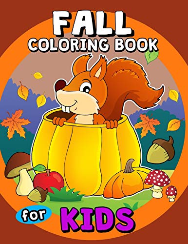 Fall Coloring Books for Kids: A beautiful Autumn coloring book image 3