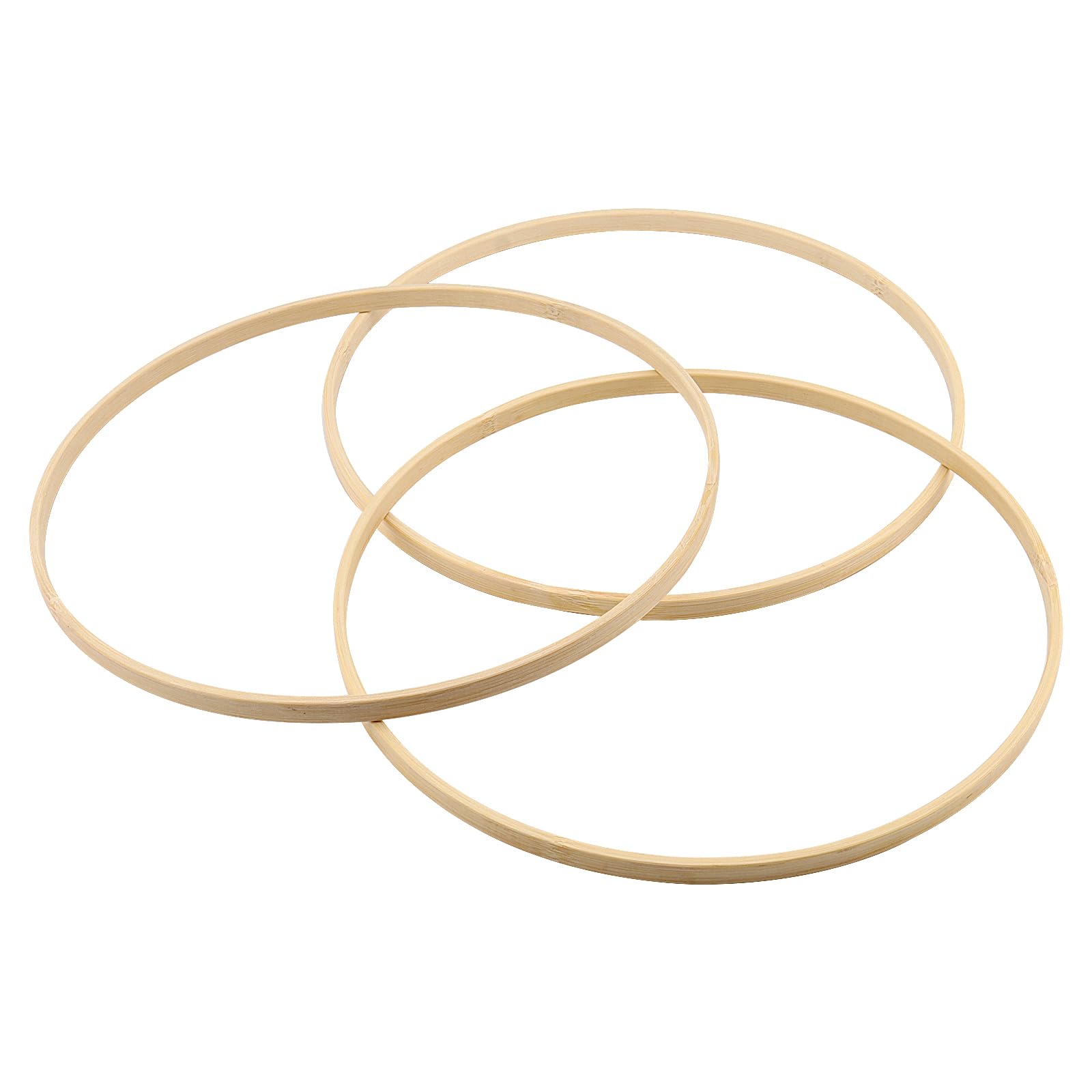 Support Pour Art Floral FUNSUEI Lot De 16 Anneaux En Bambou 25 & 30 Cm – Idéal Bricolage, Déco Murale, Mariage, Artisanat Support Pour Art Floral FUNSUEI Lot De 16 Anneaux En Bambou 25 & 30 Cm – Idéal Bricolage, Déco Murale, Mariage, Artisanat