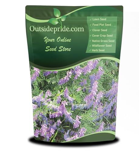 Outsidepride Hairy Vetch Cover Crop Seeds - 1 Lb Cold...