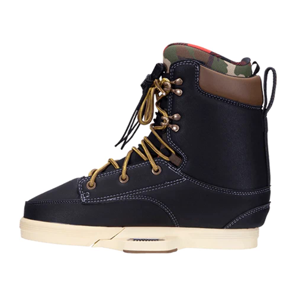 Hyperlite Codyak Mens Wakeboard Bindings Black/Natural 12