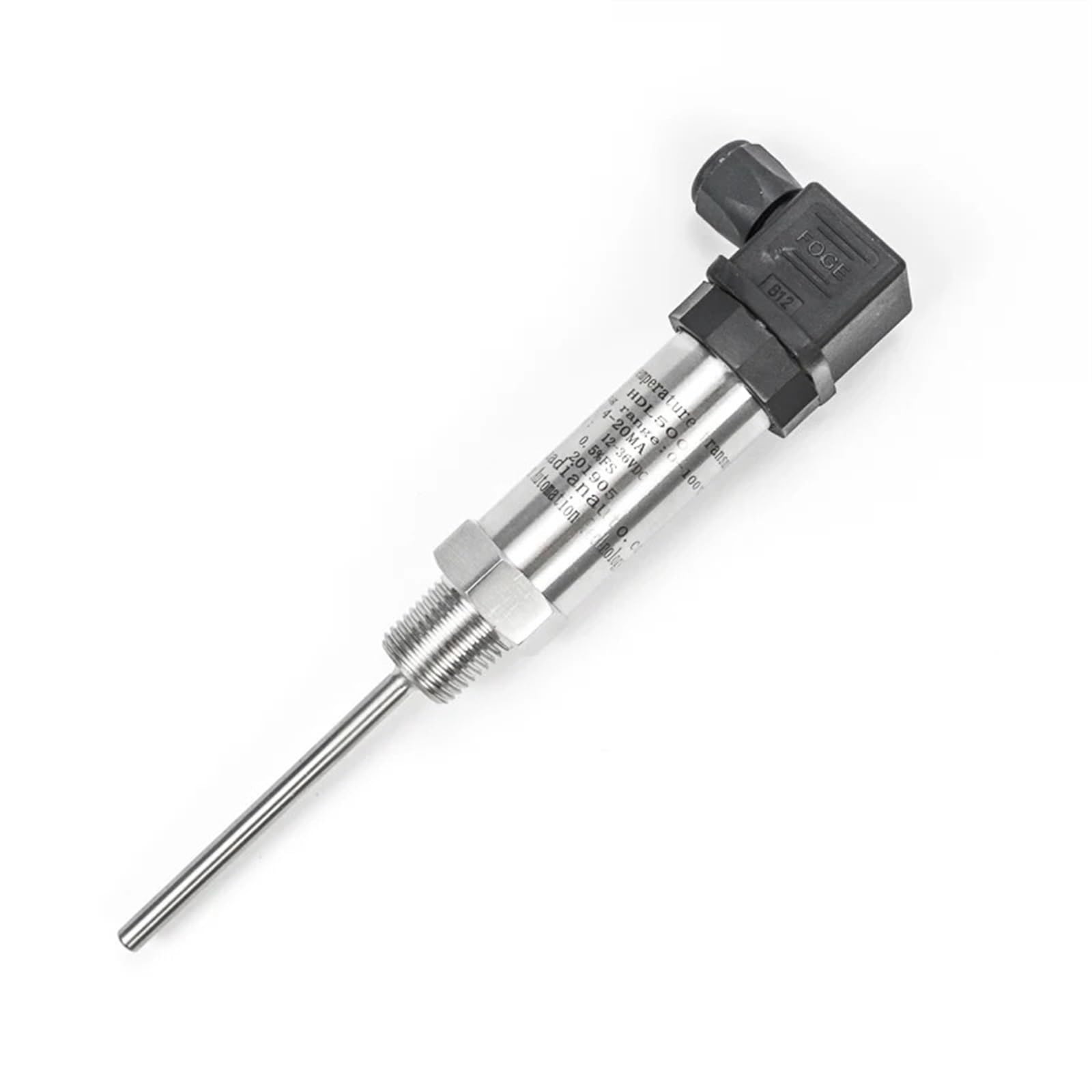 QAZYUIENW 4-20mA PT100 Temperature Sensor/Temperature Transducer with Digital Display For Oil(Other range RS485)
