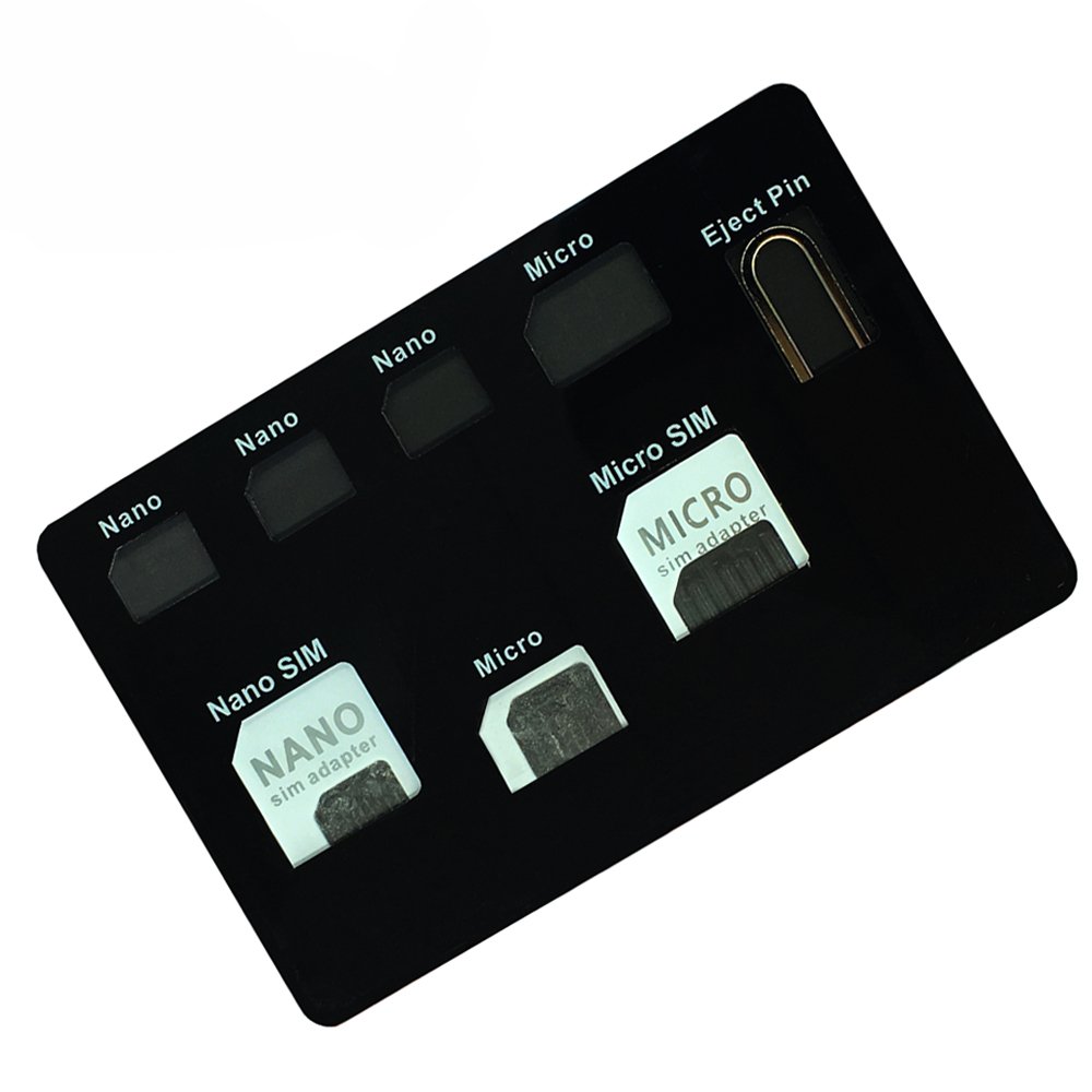 Amazon | SIMカードアダプターセット＆ナノSIMカードホルダーケース 
