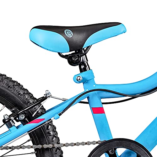 Galano Fahrrad Kinder ab 6 Jahre | Kinderfahrrad 120-135 cm für Mädchen und Jungen mit 7 Gang | 20 Zoll Mountainbike mit Federgabel | leichtes Hardtail Bike | GA20 – Bild 7