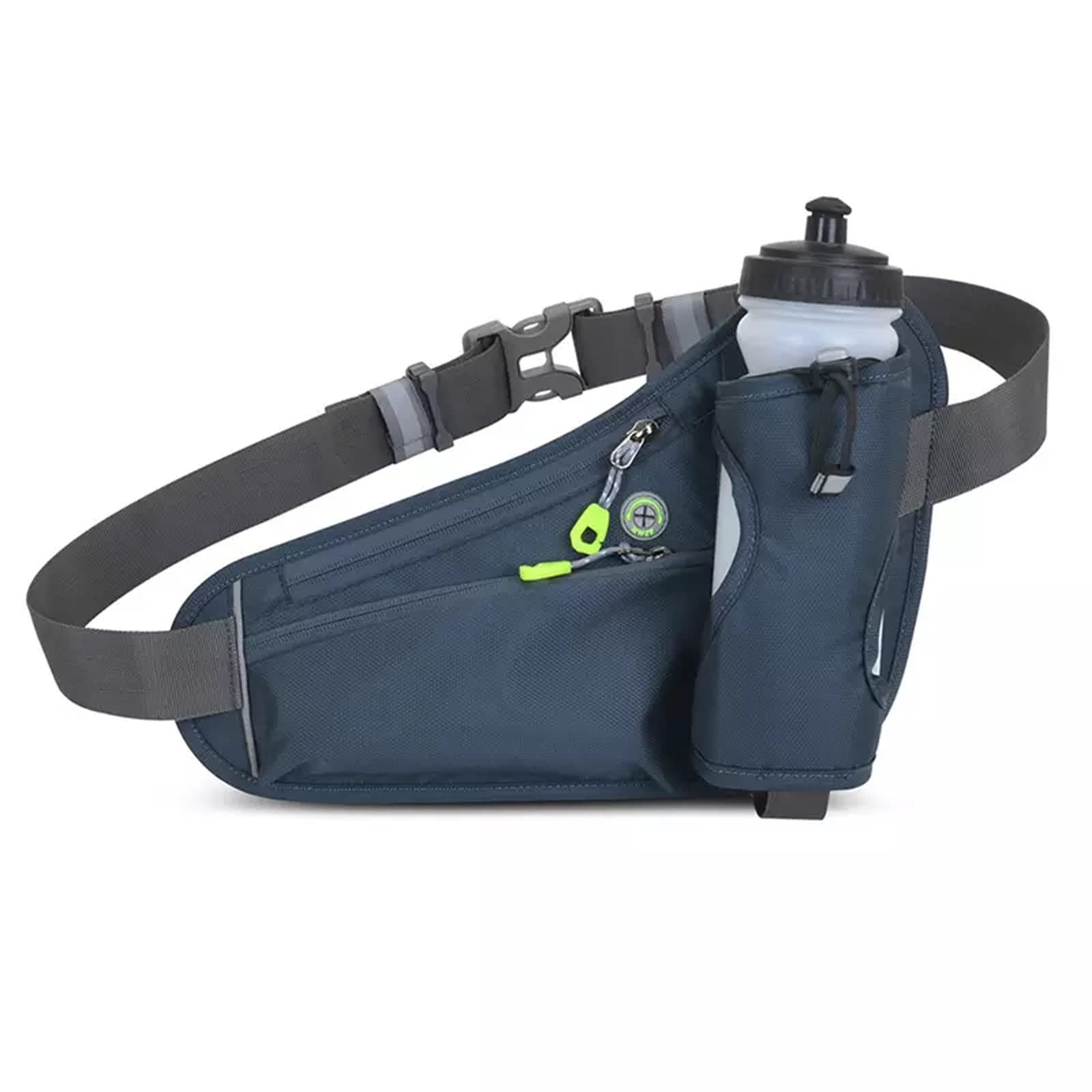 HOTEMIA Fanny Pack with Water Bottle Holder, Hydration Running Belt for Men Women Adjustable Strap Waist Bag Suitable for Hiking Running Walking