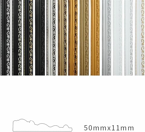 Moldura de moldura flexible para esquinas de paredes y techos interiores 4