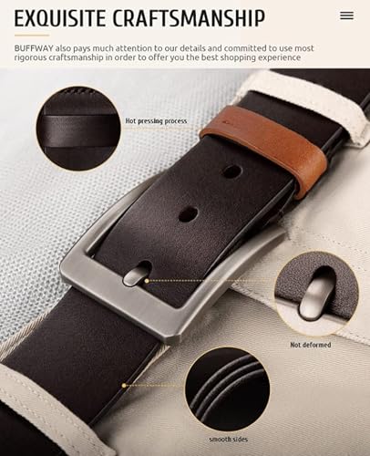 Image of Urban alfami Genuine leather Belt for Men | Formal /Casual