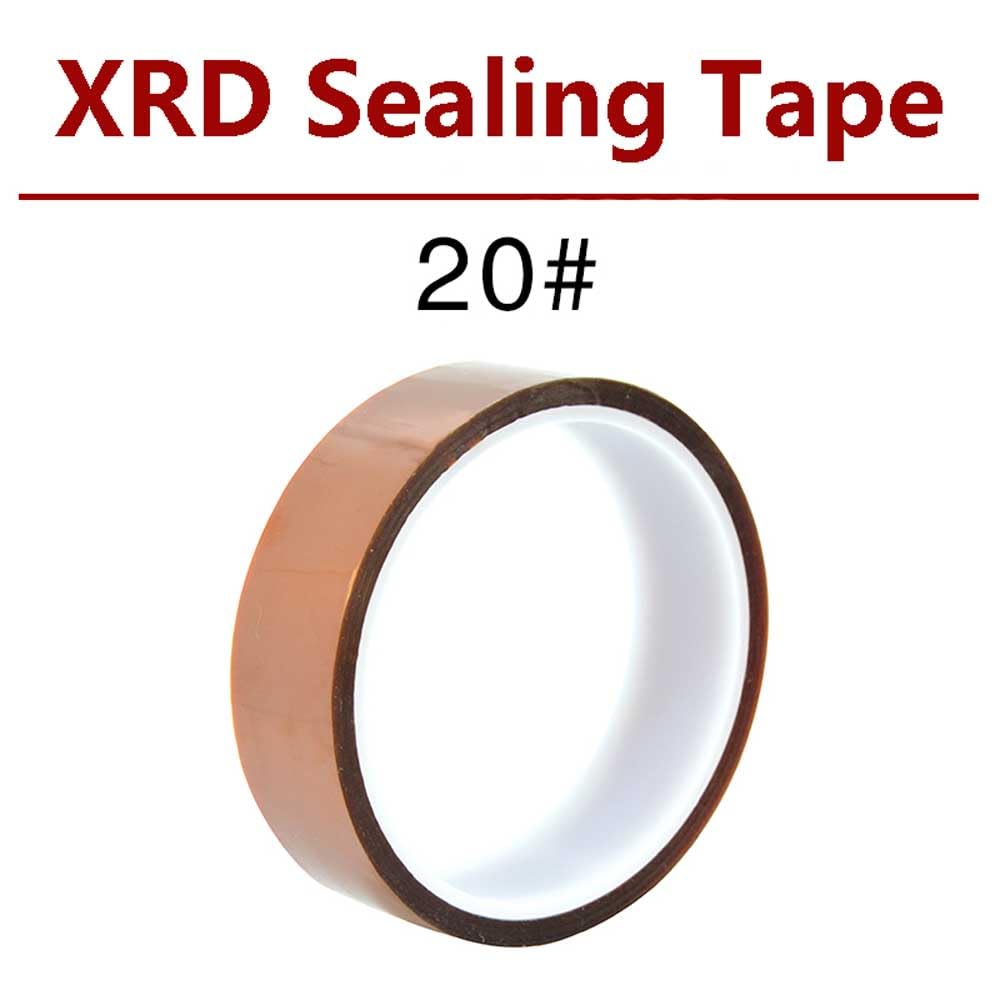Zamykana komora na próbki XRD do dyfraktometru XRD – konstrukcja ze szkła rowkowanego do dokładnej analizy krystalograficznej, 1 szt.(With1Roll Tape 20x20x0.5mm)