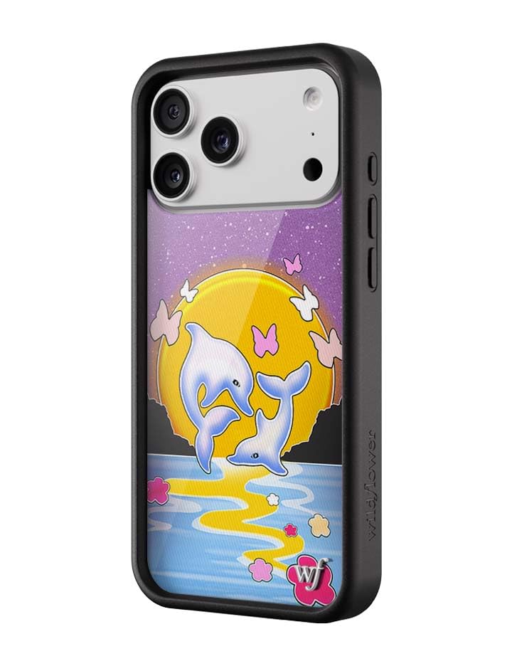 Image of Wildflower Cases - iPhone 17 Pro Max Compatible - Dolphin Sunset