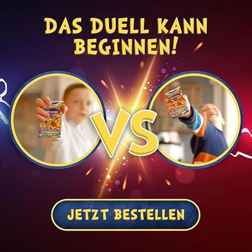 20 Original Pokémon Karten | Deutsch | 1 Seltene + 2 Holo | Aktuelle Sets | Sammelkarten für Kinder & Sammler | Inkl. Heartglobal Versandschutz | Geschenkidee Pokémon TCG (20 Karten)