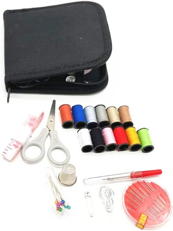 MVNOIRE Cotton Thread Household Sewing Kit Set Customization Tools Portable Outings