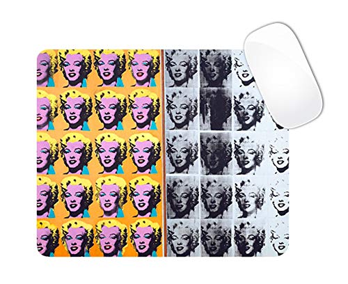 Pixxel Creations  Andy Warhol Mouse Pad  Marilyn Monroe  Art  Artist  Home Dc...
