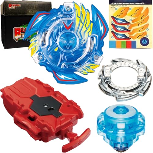 Image of String Launcher Set- B34 Victory Valkyrie Booster Variable + 1 Way String Launcher + Toy Storage Box