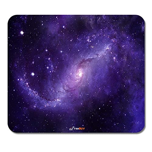 Image of Rectangle Mouse Pad, Anti Slip Rubber Galaxy Mousepads Desktops Gaming Mouse Mat Customized Designed for Home and Office, 8.6 X 7.08 Inches