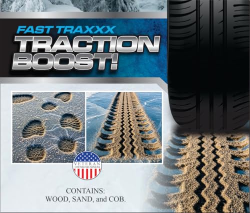 Fast Traxxx Traction Boost, Anti-Slip Compound for Tires, Stairs and