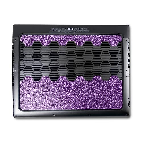 Image of MightySkins Skin Compatible with Alienware M18 R1 (2023) Full Wrap Kit - Purple Pleather | Protective, Durable, and Unique Vinyl Decal wrap Cover | Easy to Apply & Change Styles | Made in The USA