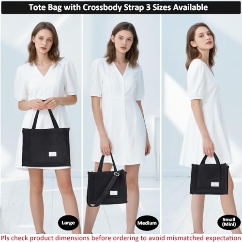 Bolso tote para mujer con compartimentos miniatura 4