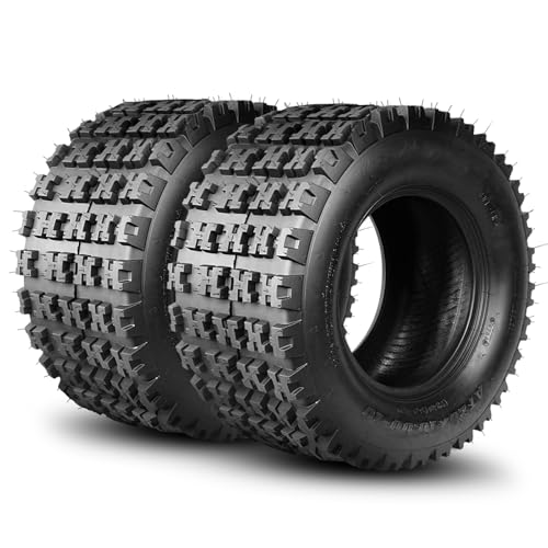 TRIPOWER 2Pcs 20x10-10 ATV Tires 20x10x10 All Terrain Lawn Mower