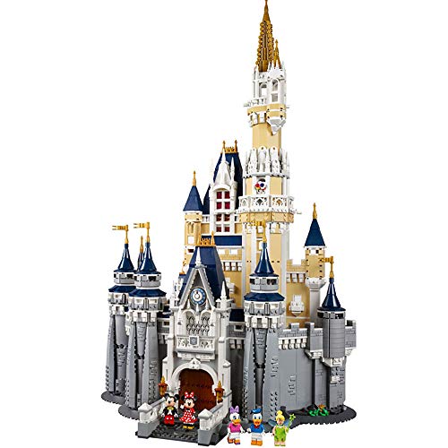 Khosd Building Block, Building Blocks Model Building Block Set Ball Nano Mini Blocks DIY Toys, 3D Puzzle DIY Educational Toy, Suitable for Children Assembly Toy - Disney Castle