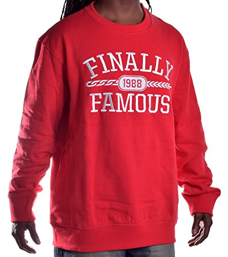 Ecko Unltd. Mens Crew Sweatshirt, Red, XX-Large