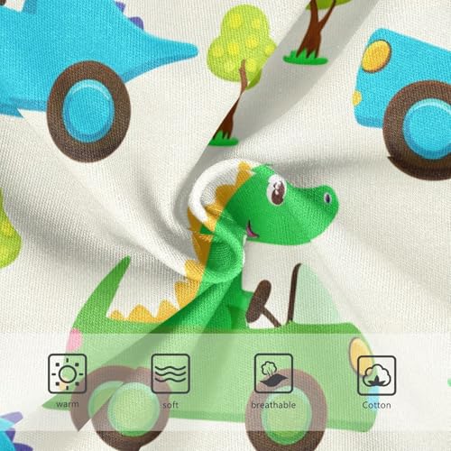 Cotton Girls Underwear Toddlers Cute Cartoon Dinosaurs Cars Green Cute Panties Girl Animals Undies Kids Briefs 2t3