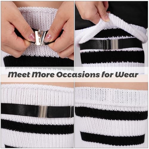 Image of Abodhu Plus Size Thigh High Socks for Thick Thighs Women- Extra Long Widened Extra Long Thick Knit