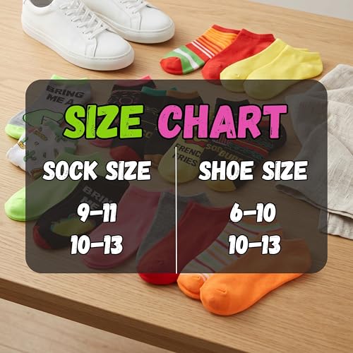 Image of Tipi Toe Women's 20 Pack Colorful Low Cut Socks - Lightweight, Breathable Design for All-Day Comfort Sizes 9-11 /10-13