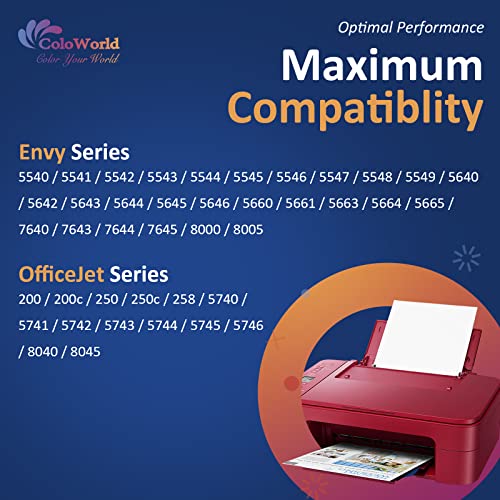 ColoWorld Rigenerata 62 XL Nero Colore Cartucce