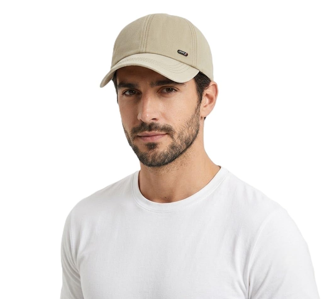 Alexvyan Sports-58 Beige Unisex Breathable Sport Head Baseball Cap with Adjustable Strap in Summer for Men & Women Use in Running, Travel, Cricket, Cycling etc-picture-16