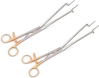 PRECISE CANADA: Set of 2 Kogan ENDOCERVICAL Speculum GYNE Gold Handle Stainless Steel