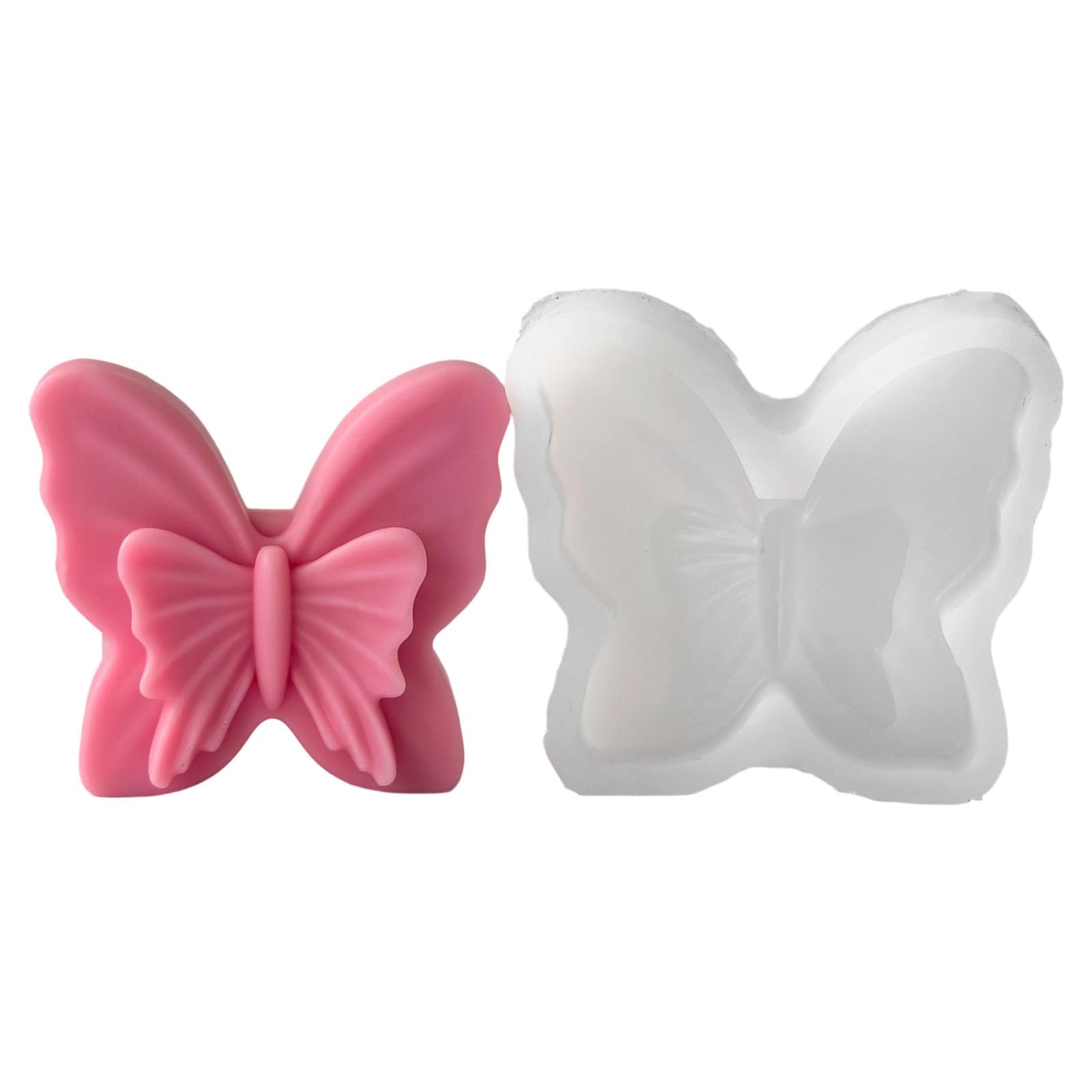 Buxuaaaa B Uxuaaaa Shape Silicone Molds For Epoxy Resin Soap Home Decoration Cement Figurines Crafting Utterfly Epoxy Resin Silicone Mold