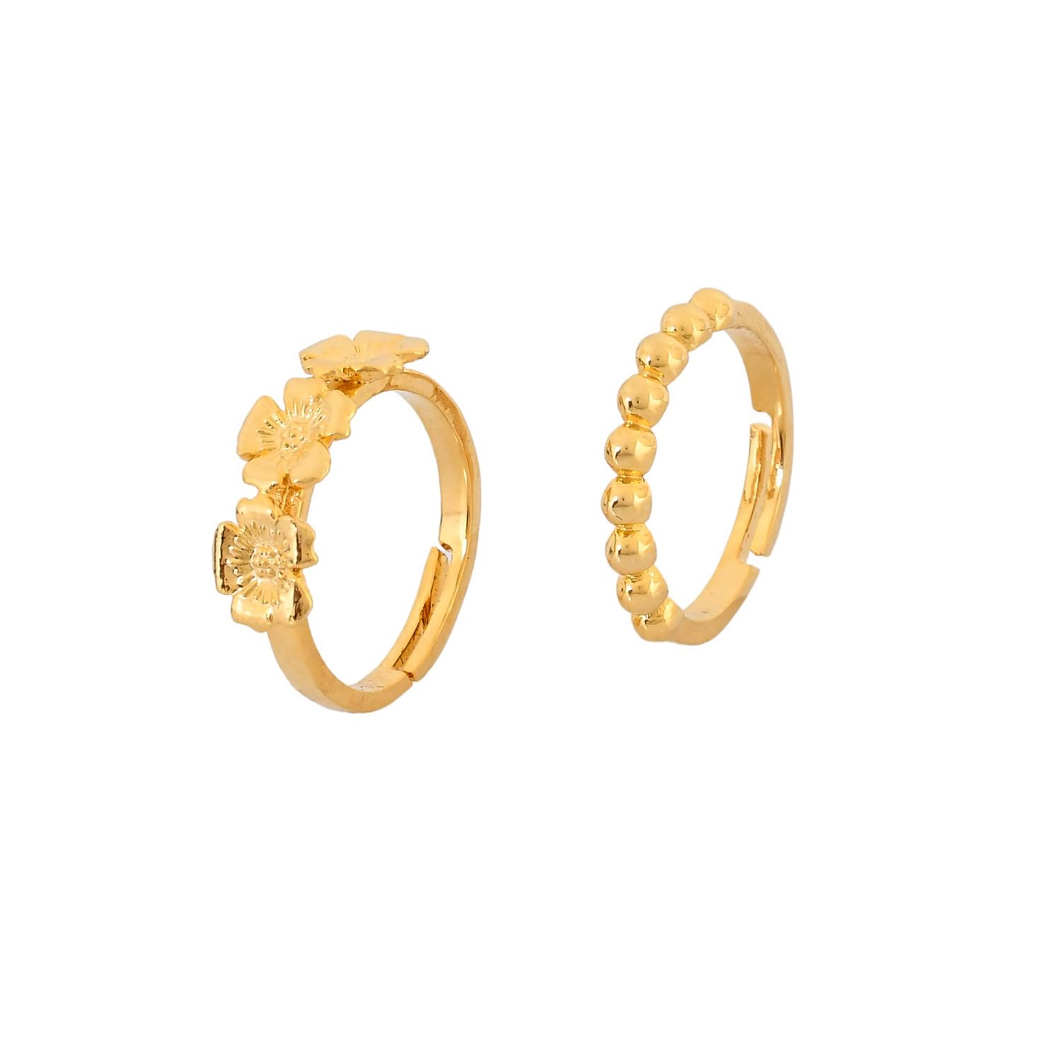 VOYLLA Hawaii Hibiscus Stackable Rings|Statement Rings For Women|Boho|Vacation|Travel| (B0D2HHP4T9) Amazon Price History, Amazon Price Tracker