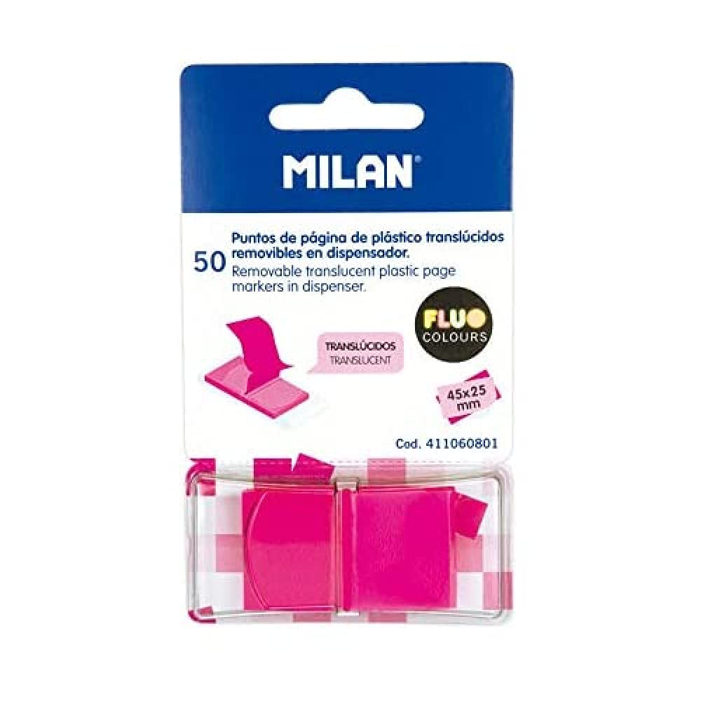 Milan 411060801 Translucent Page Markers