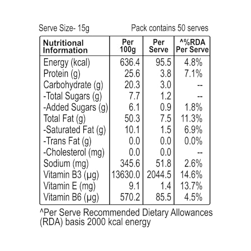 Image of Dr. Oetker FunFoods Peanut Butter Crunchy,750G|91% Roasted Peanuts|25% Protein per 100G|Source Of Vitamin E,B3 & B6|Nutty & Sweetened Nut Butter|Plant-Based Protein Spread