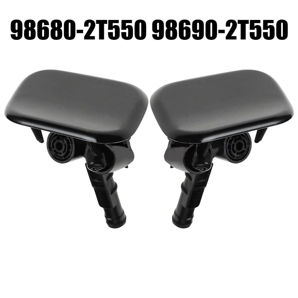 1 Paio di Coppie per Paraurti Anteriore Proiettore di Proiettori del Prolumino cap di Copertura Dell'ugello per Optima K5 2014 2015 98680-2T550 98690-2T550